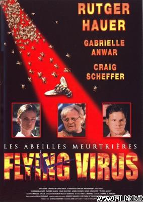 Affiche de film Flying Virus les abeilles meurtrières
