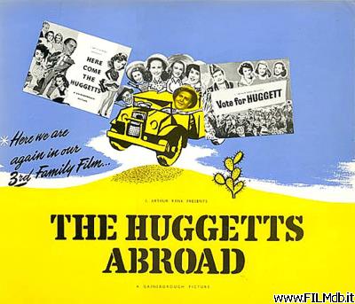 Affiche de film The Huggetts Abroad