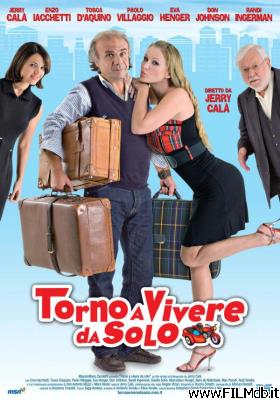 Cartel de la pelicula torno a vivere da solo