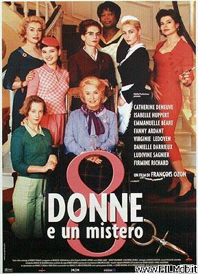 poster Locandina del film 8 donne e un mistero