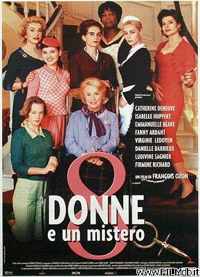 Affiche de film 8 femmes