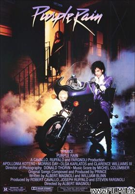 poster Cartel de la pelicula purple rain