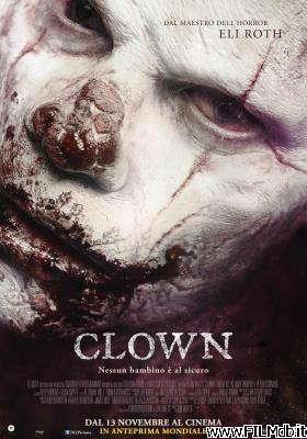 Affiche de film clown