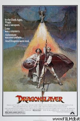 Affiche de film Le dragon du lac de feu