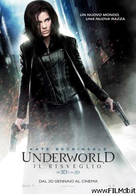 Locandina del film underworld - il risveglio