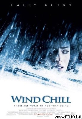 Cartel de la pelicula wind chill - ghiaccio rosso sangue