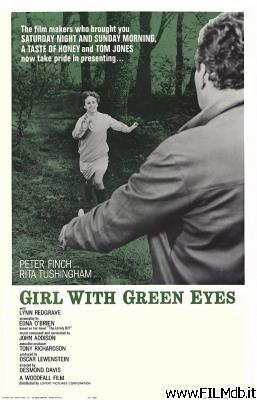 Affiche de film La Fille aux yeux verts