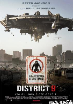 Cartel de la pelicula district 9