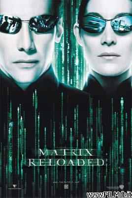 Affiche de film matrix reloaded