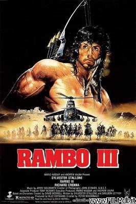 Affiche de film Rambo III