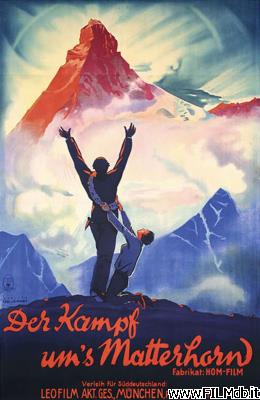 Affiche de film Le drame du Mont Cervin
