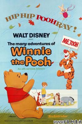 Poster of movie the many adventures of winnie the pooh