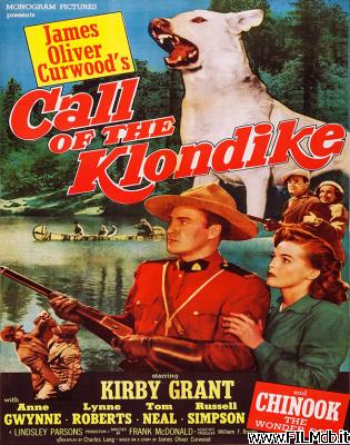 Affiche de film call of the klondike