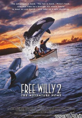 Poster of movie Free Willy 2: The Adventure Home