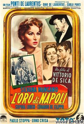 Affiche de film L'or de Naples