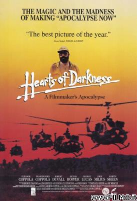 Affiche de film Aux coeurs des ténèbres - l'apocalypse d'un metteur en scène