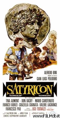 Poster of movie satyricon