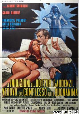 Poster of movie Le inibizioni del dottor Gaudenzi, vedovo, col complesso della buonanima