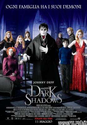 Affiche de film dark shadows