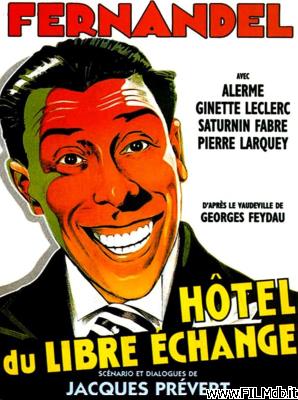 poster Affiche de film L'Hôtel du libre échange