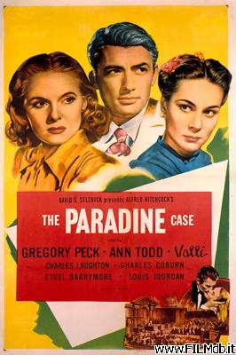 Poster of movie the paradine case
