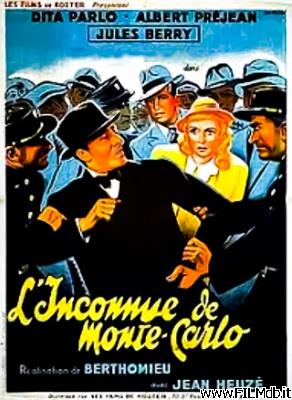 Affiche de film L'Inconnue de Monte Carlo