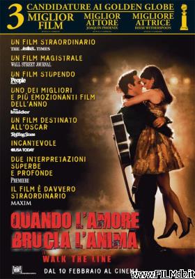 Poster of movie walk the line