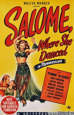 Poster of movie Salome, Where She Danced