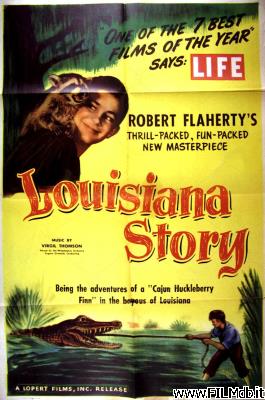 Cartel de la pelicula La historia de Louisiana