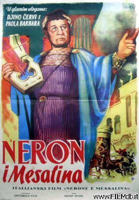 Affiche de film Néron et Messaline