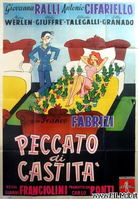 Locandina del film Peccato di castità