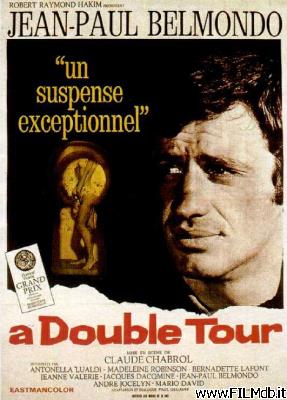 Affiche de film à double tour