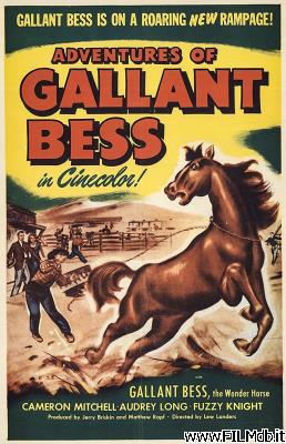 Locandina del film Adventures of Gallant Bess