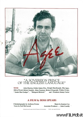 Locandina del film Agee
