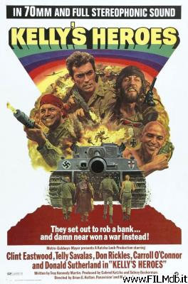 Poster of movie kelly's heroes