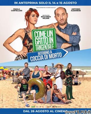 poster Locandina del film Come un gatto in tangenziale - Ritorno a Coccia di Morto
