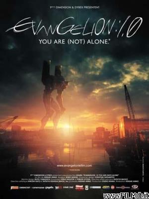 Locandina del film evangelion: 1.0 you are (not) alone