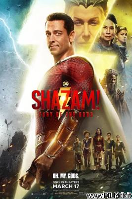 Cartel de la pelicula ¡Shazam! La furia de los dioses