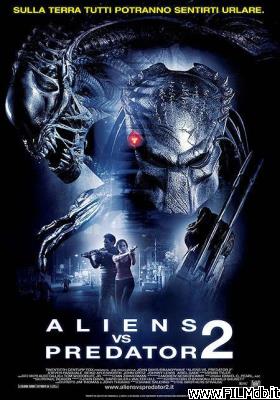 Affiche de film aliens vs. predator 2
