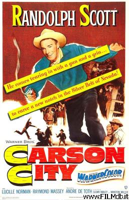 Affiche de film Les conquérants de Carson City