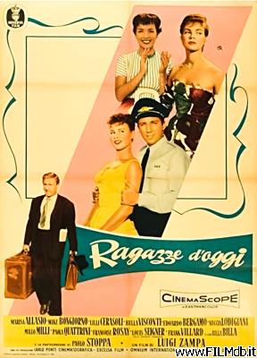 poster Cartel de la pelicula Ragazze d'oggi