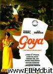 poster del film Goya, historia de una soledad