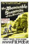 poster del film the abominable snowman of the himalayas