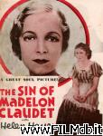 poster del film the sin of madelon claudet