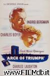 poster del film Arco de triunfo