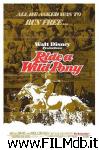 poster del film a cavallo di un pony selvaggio