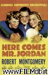 poster del film here comes mr. jordan