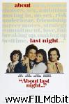 poster about last night... poster del film about last night...
