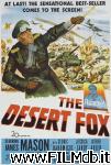poster del film Rommel, el Zorro del Desierto