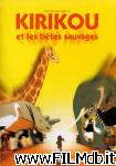 poster Kirikù e gli animali selvaggi poster del film Kirikù e gli animali selvaggi